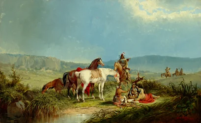 Indianere spillekort, 1866